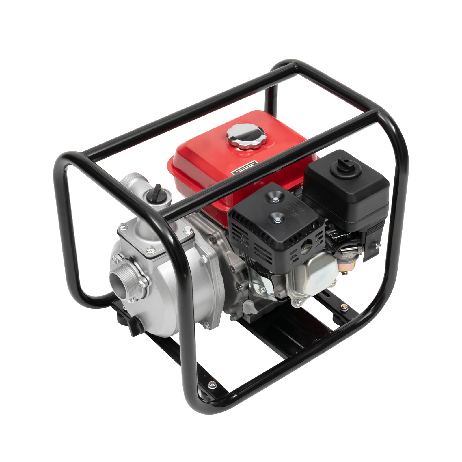 Pompa dell'acqua a benzina, 4 tempi, 212 cc, 7,5 HP, altezza di sollevamento: 26 m, distanza di aspirazione: 8 m, portata: 1000 l/min, tubo da 7,5 m