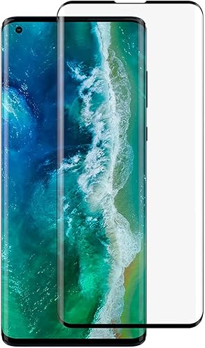 Miniatura 2 de Protector de pantalla curvado 3D para Motorola Moto Edge, [2 piezas] 3D cobertura completa HD transparente antiarañazos fácil instalación de vidrio