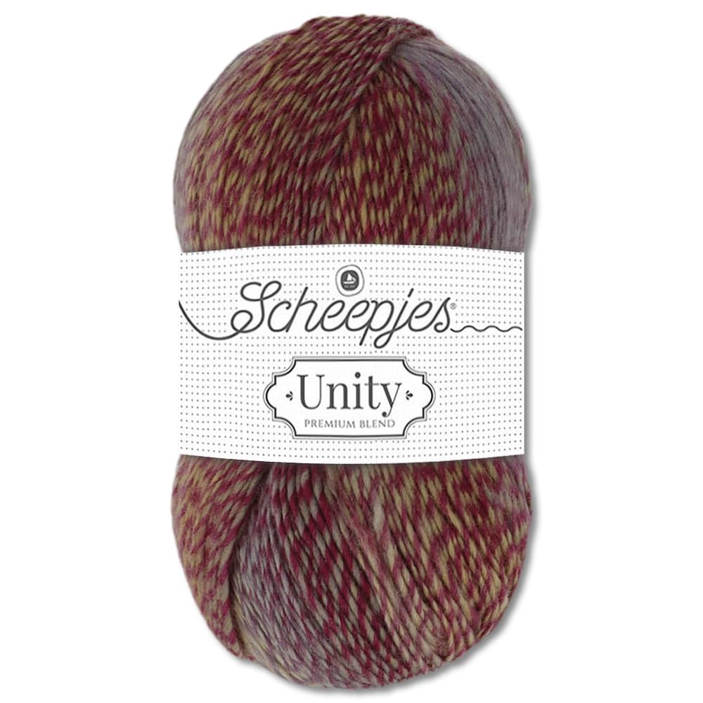 Frida's Wollhaus Scheepjes 100 g Unity (formerly Our Tribe) Superwash Merino Wool Polyamide Knitting 37 Colours (961 | Shades of 4ply)