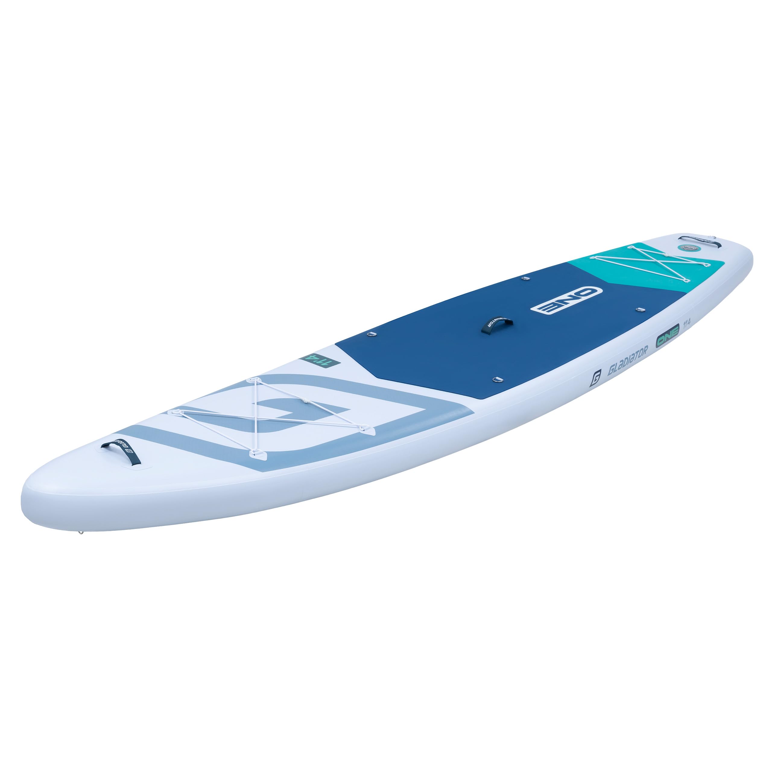 Gladiator One - Tavola da surf gonfiabile per principianti ed esperti, con accessori