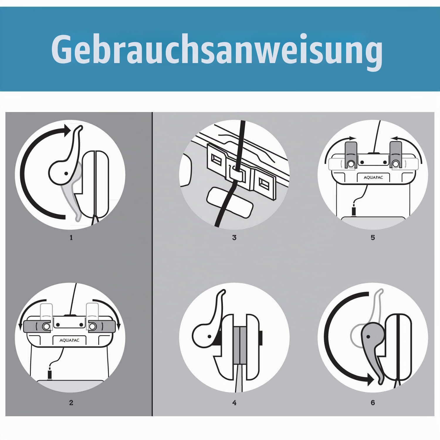 Aquapac wasserdichte Funkmikrofonhülle groß, 5 Jahre Garantie, hergestellt in Großbritannien, professioneller Tontechniker, Spezialist für kabelgebundene elektronische Geräte
