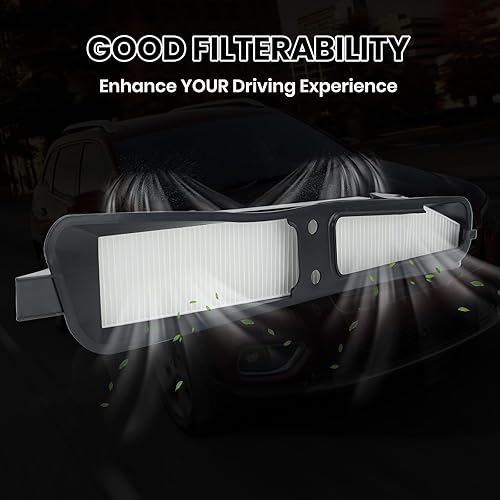 Miniatura 5 de ACC - Juego de filtros para cabina de filtro de partículas para Jeep Grand Cherokee 1999-2010 82208300 82208300K