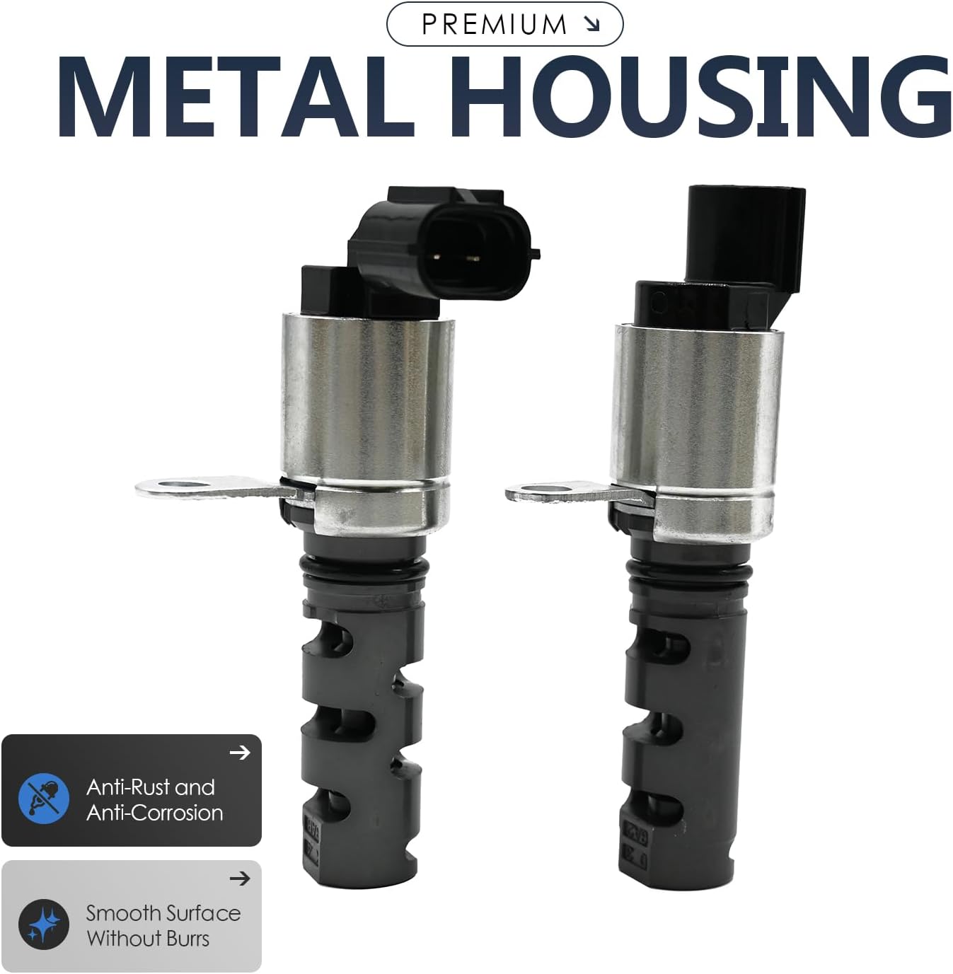 Engine Variable Valve Timing VVT Solenoid L4 2.0 2.4 Compatible with Mitsubishi Lancer Outlander Sport 10 11 12 13 14 15 16 17 18 19 20 21 22 23 24 Replace# 1028A110 1028A109