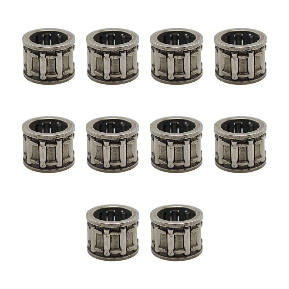 Roulement à aiguilles de piston compatible MS660 lot de 10 pièces de rechange 9512 003 3281