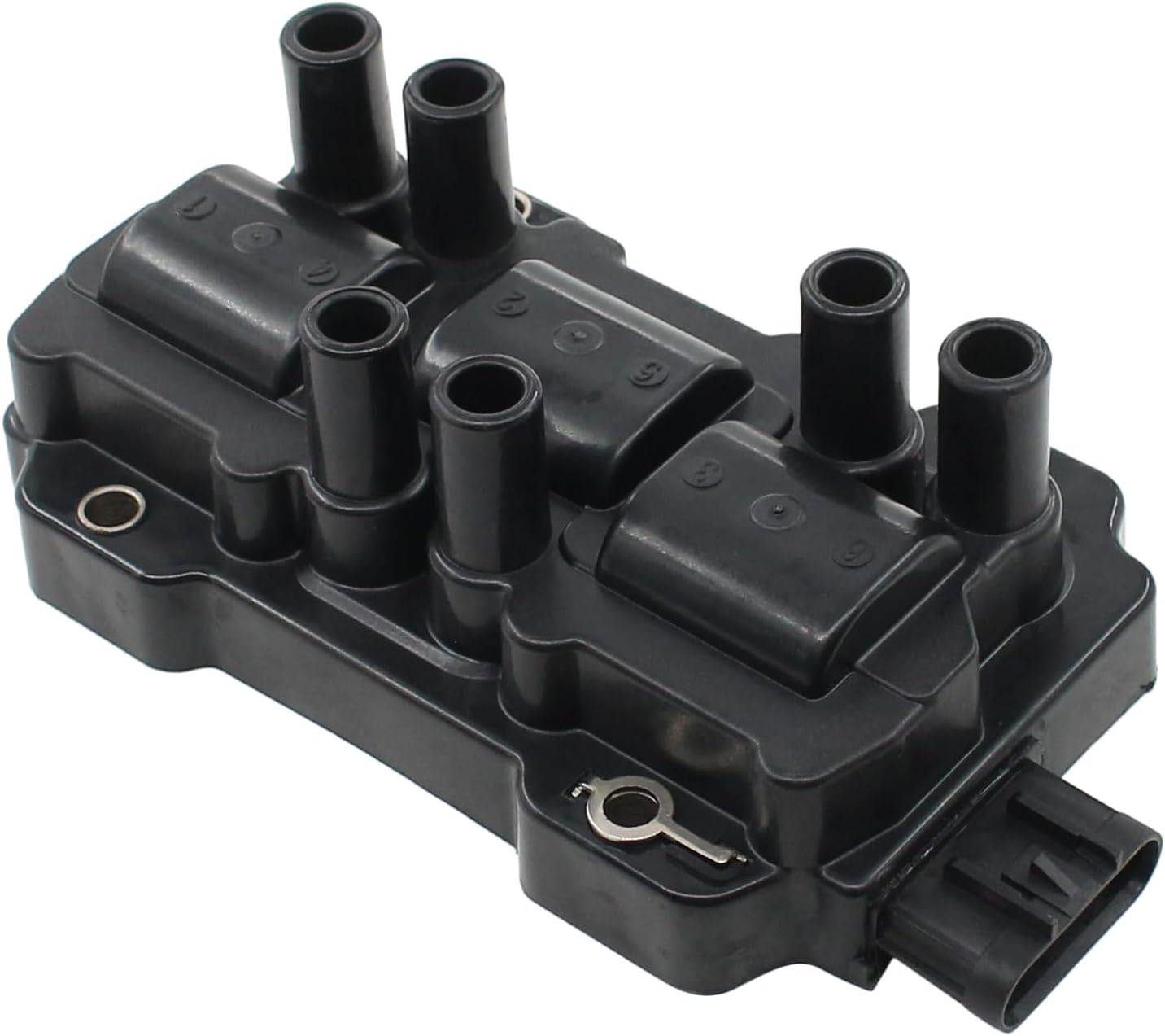 Ignition Coil and Spark Plug Wires Set for Chevy Equinox Express Impala Malibu Silverado Uplander GMC Savana Sierra 1500 Buick Lucerne Terraza Pontiac G6 Torrent Saturn Vue 3.4 3.5 3.9 4.3
