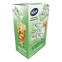 Vista 2 de N'Joy 1625535 N'Joy Stevia Edulcorantes Artificiales 400/Caja (83221)