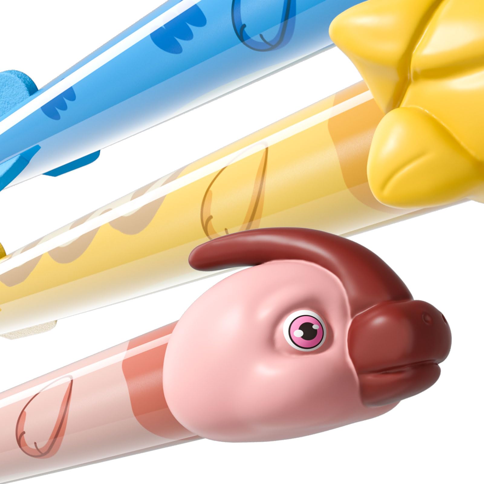 Ci Vetch Rakete Launcher Spielzeug für Kinder Jungen Mädchen,8Schaumstoff Dinosaurier im Freien Spielzeug 2 3 4 5 6 7 Jahre alt Jungen Geburtstag Geschenkideen, Dinosaurier Spielzeug, Junge Spielzeug