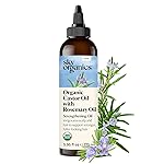 Sky Organics USDA Organic Castor Oil with Rosemary Oil, Strengthening Oil, Pure Potent Blend, Hexane Free, Invigorates Scalp, Supports Stronger, Fuller-Looking Hair, Textured Hair