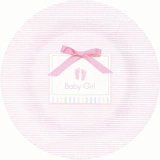 Baby Soft Pink Lunch Plates, 8ct