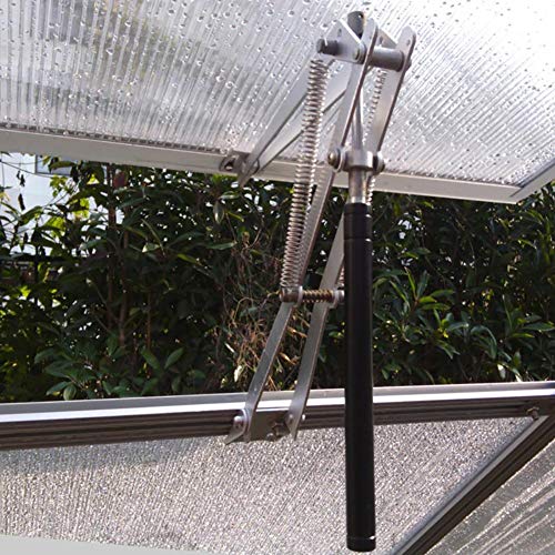 Abridor automático de ventana para invernadero, 15 kg, capacidad de elevación, marco frío, regulador automático de ventana (6,8 kg de potencia de elevación)
