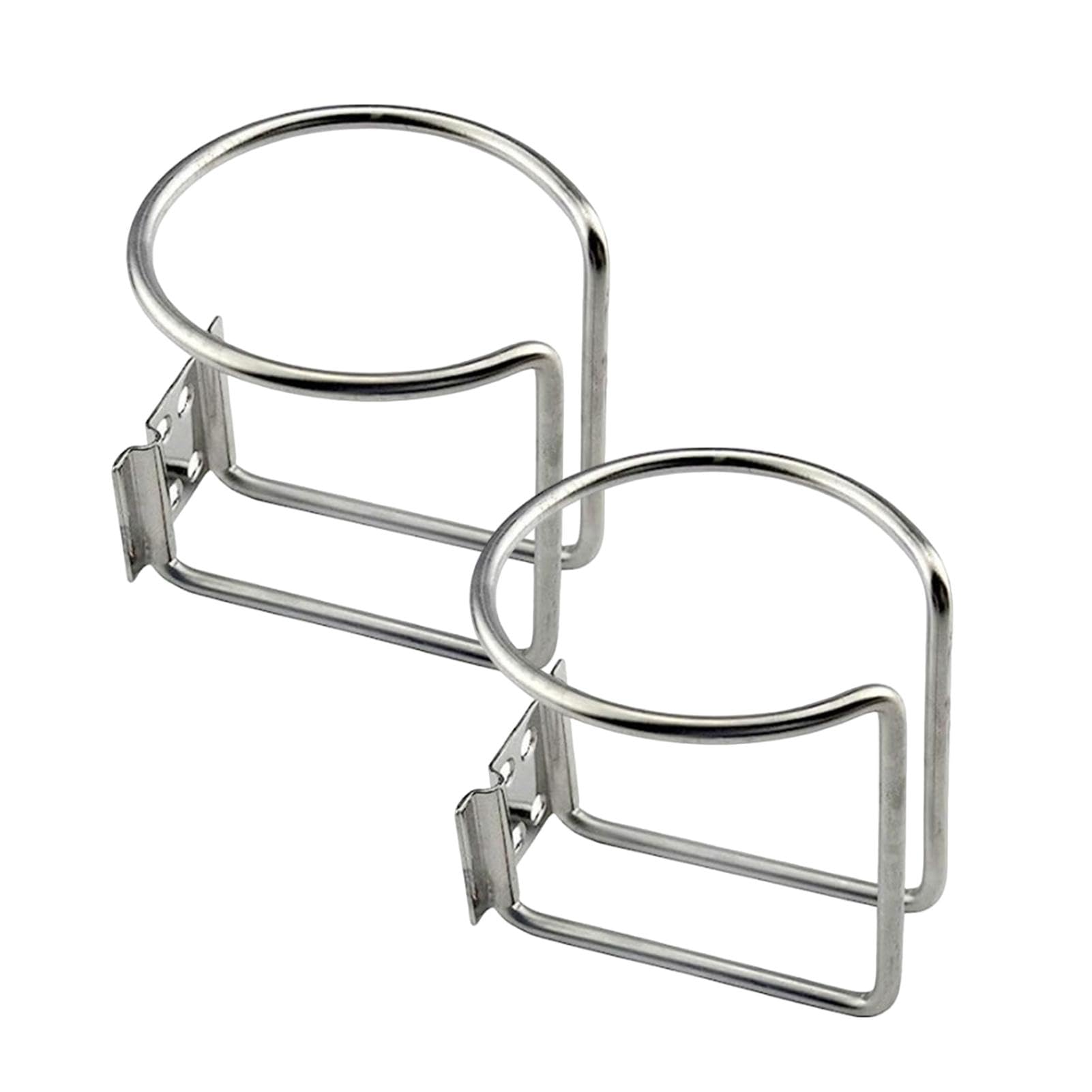 2 Wall Mounted Cup Holder For Beverage Bottles Cans Mugs, Cup Holder Motorhome Wall For Boat Marine Yacht Truck RV Apartment Courtyard