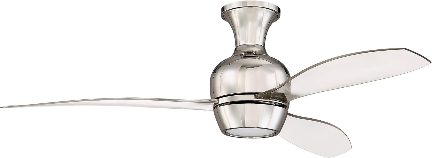Up To 40% OFF Craftmade Ceiling Fan with LED Light BRD52PLN3 Bordeaux 52 Inch and Wall Control, Polished Nickel Flash Deals - 40% OFF Craftmade Ceiling Fan with LED Light BRD52PLN3 Bordeaux 52 Inch and Wall Control, Polished Nickel