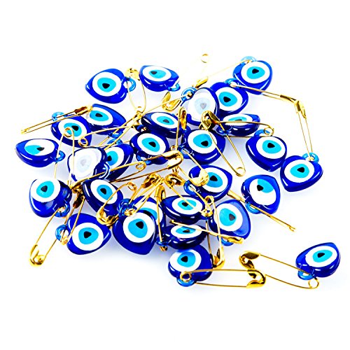 mytortenland Schutz vor Böser Blicken Blau Anhänger 50 Stück Cover