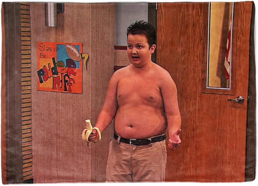 Gibby Tapestry, Funny Flag for College Dorm, Available in Sizes from 40" to 90", Skin-Friendly Soft High-Definition Meme Tapestry(Size:90"×70")