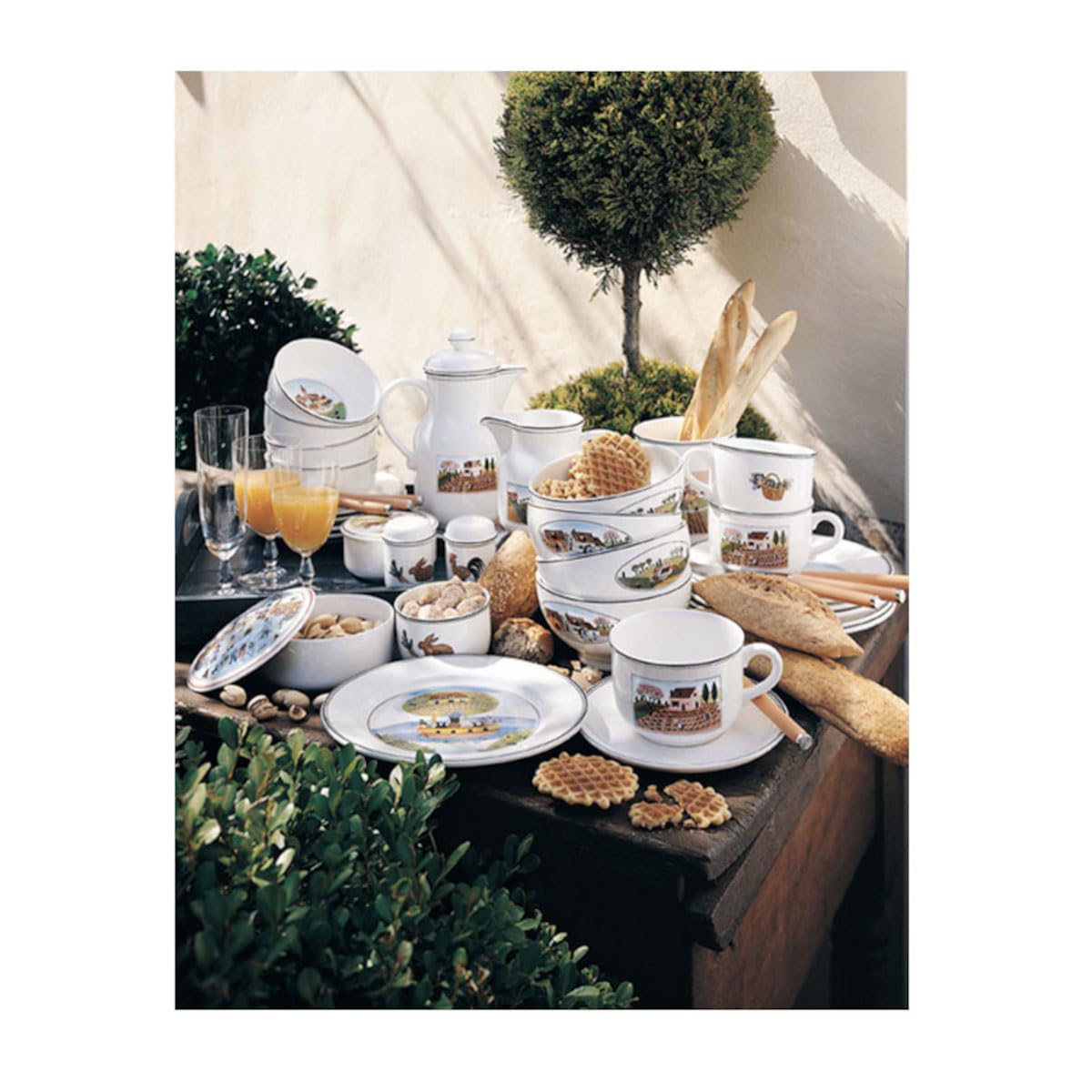 Amazon.com | Villeroy & Boch Naif Fruit Dish 4 3/4 inch: Fruit