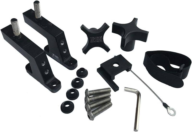 Suporte de capô Hi-Lift Jack HM-900 para Jeep Wrangler 2013 em diante e Gladiator – 1 unidade