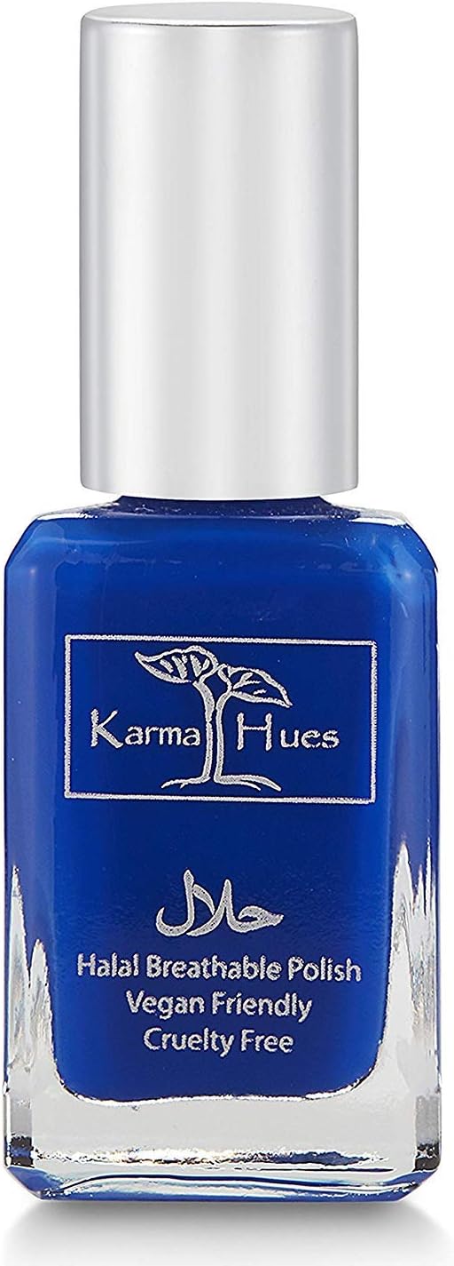 Karma Naturals Certified Halal Nail Polish - Breathable & Water Permeable, Wudu Friendly (Aziza)