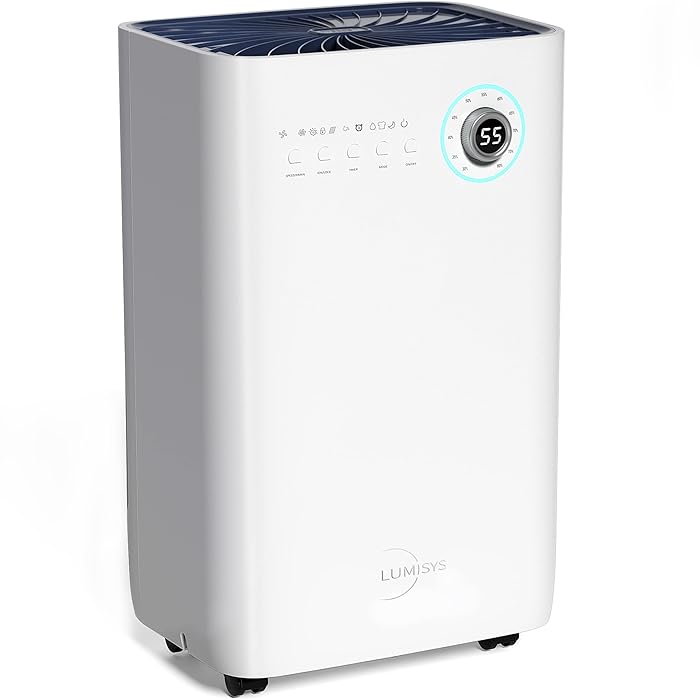 Buy Lumisys 4500 Sq. Ft 50 Pints Dehumidifiers for Basements, Large