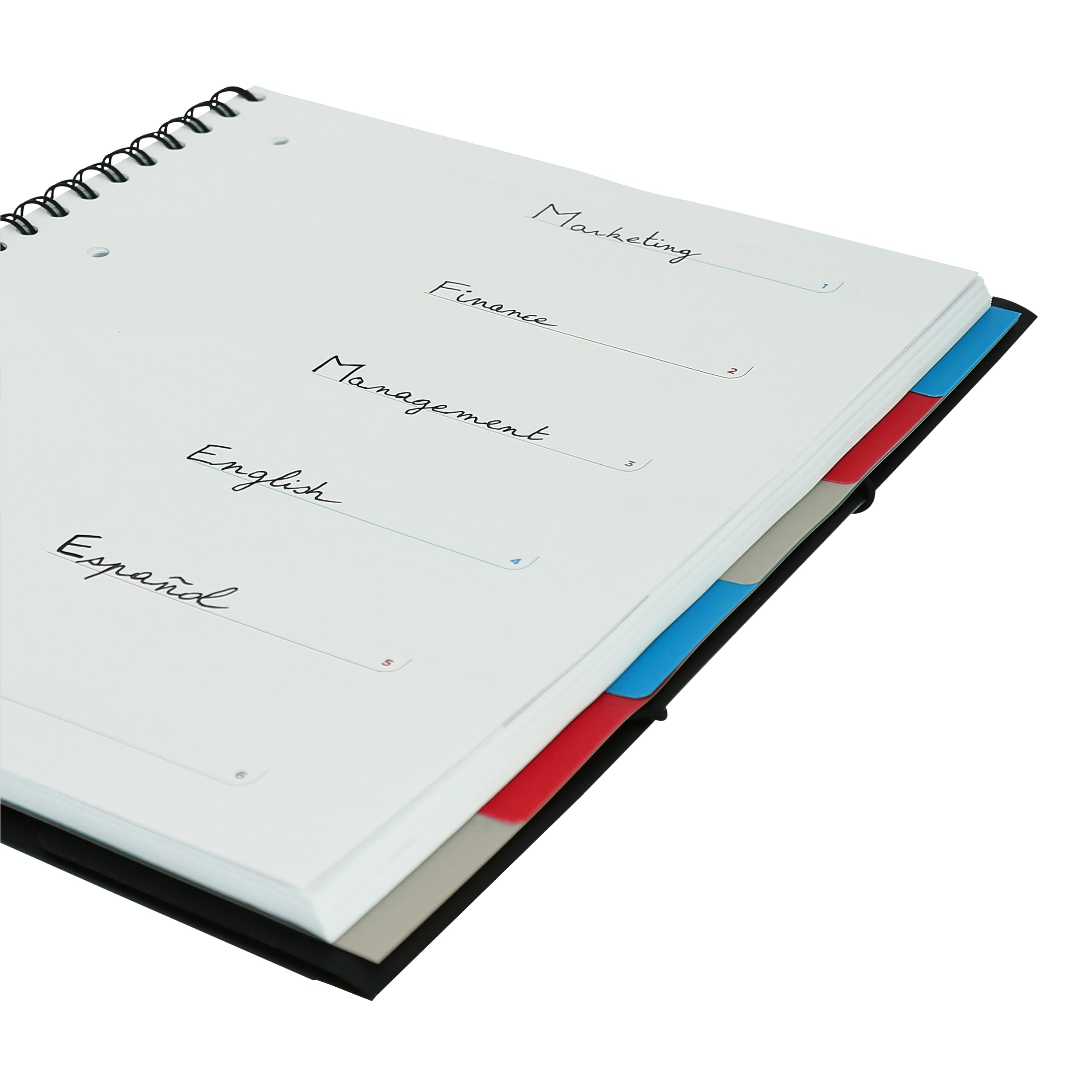 Oxford Lot de 1 Organiserbook Cahier A4+ Ligné Etudiant 160 Pages Couleurs Aléatoires