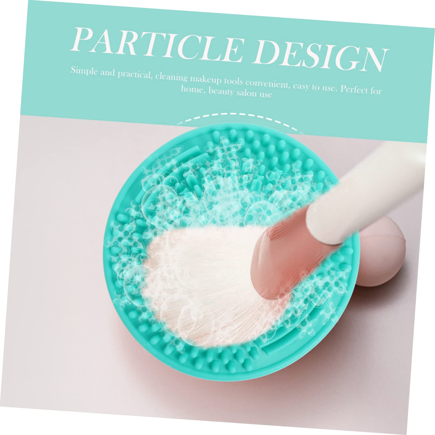 ABOOFAN 15 Pezzi Tazza Di Pennelli Per Trucco Detergente Per Pennelli Cosmetici Strumenti Viola Strumento Di Pulizia Spazzola Portatile Pulizia Di Bellezza Detergente Per Pennelli Per