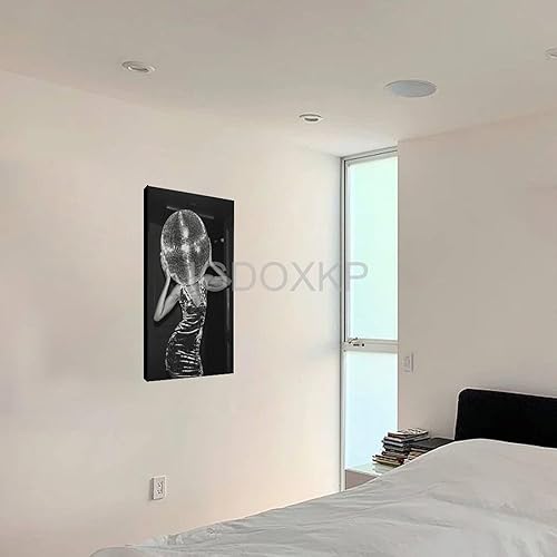 Miniatura 2 de Discokugel Druck, Adrette Wandkunst, Trendige Wandkunst, Girly Wandkunst, Wohnheim Zimmer Dekor, divertido póster de lienzo para decoración de