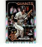 2024 Topps Chrome RayWave Refractor #22 Wade Meckler RC Rookie San Francisco Giants MLB Baseball Trading Card