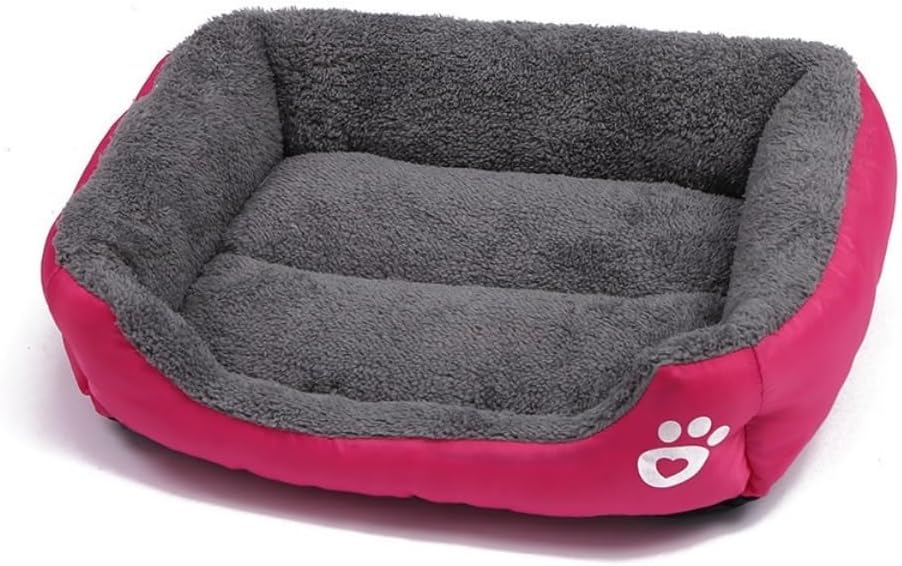Dog Bed Winter Rectangular Pet Kennel Mat Four Seasons General Kennel Dog Bed Cat Dog General Pet Sofa Pet Bed (Color : F, Size : 26 * 20IN) (C 26 * 20IN)