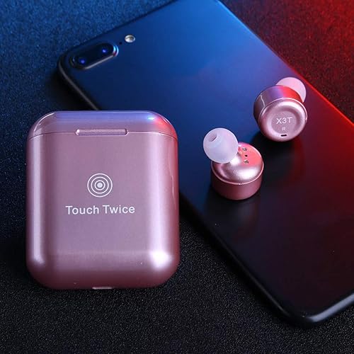 JiaMeng Cuffie Auricolare Bluetooth Auricolare Bluetooth Wireless X3T Tws Rosa X3T Wireless Earbuds Cuffie Bluetooth Auricolari Con Scatola Ricarica Per Microfono JiaMeng Cuffie Auricolare Bluetooth Auricolare Bluetooth Wireless X3T Tws Rosa X3T Wireless Earbuds Cuffie Bluetooth Auricolari Con Scatola Ricarica Per Microfono