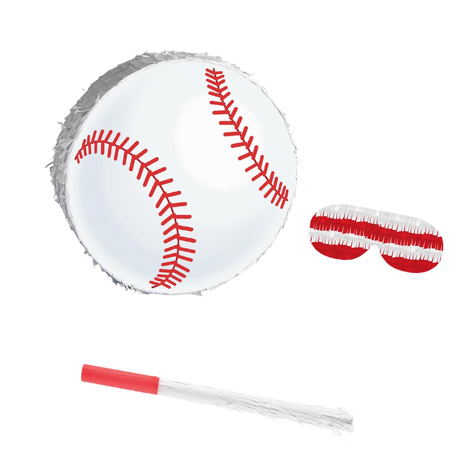 Da Baseball per Bambini E Bambine, Ideale per Feste Al Chiuso E All'aperto, con Mazza E Benda Sugli Occhi.