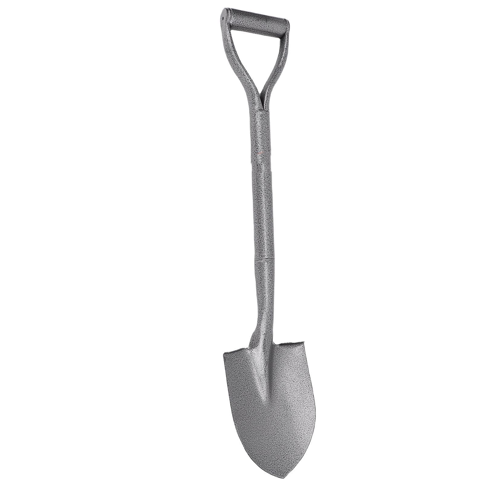 Bewinner Pala Interamente in Metallo con Manico a D, Pala da Scavo in Acciaio Al Manganese da 76 Cm, Antiruggine, per Campeggio, Giardinaggio, Piantagione, Scavi all'aperto, Impugnatura Ergonomica
