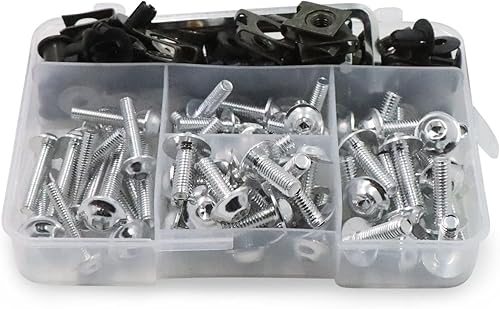 Miniatura 9 de Kit de carrocería de 195 piezas de tornillos de sujeción para Yamaha R1 R6 R3 FZ1 FZ6 FZ8 FZ07 FZ09 MT03 MT07 MT09 MT10 XJ6 TMAX VMAX Xmax piezas