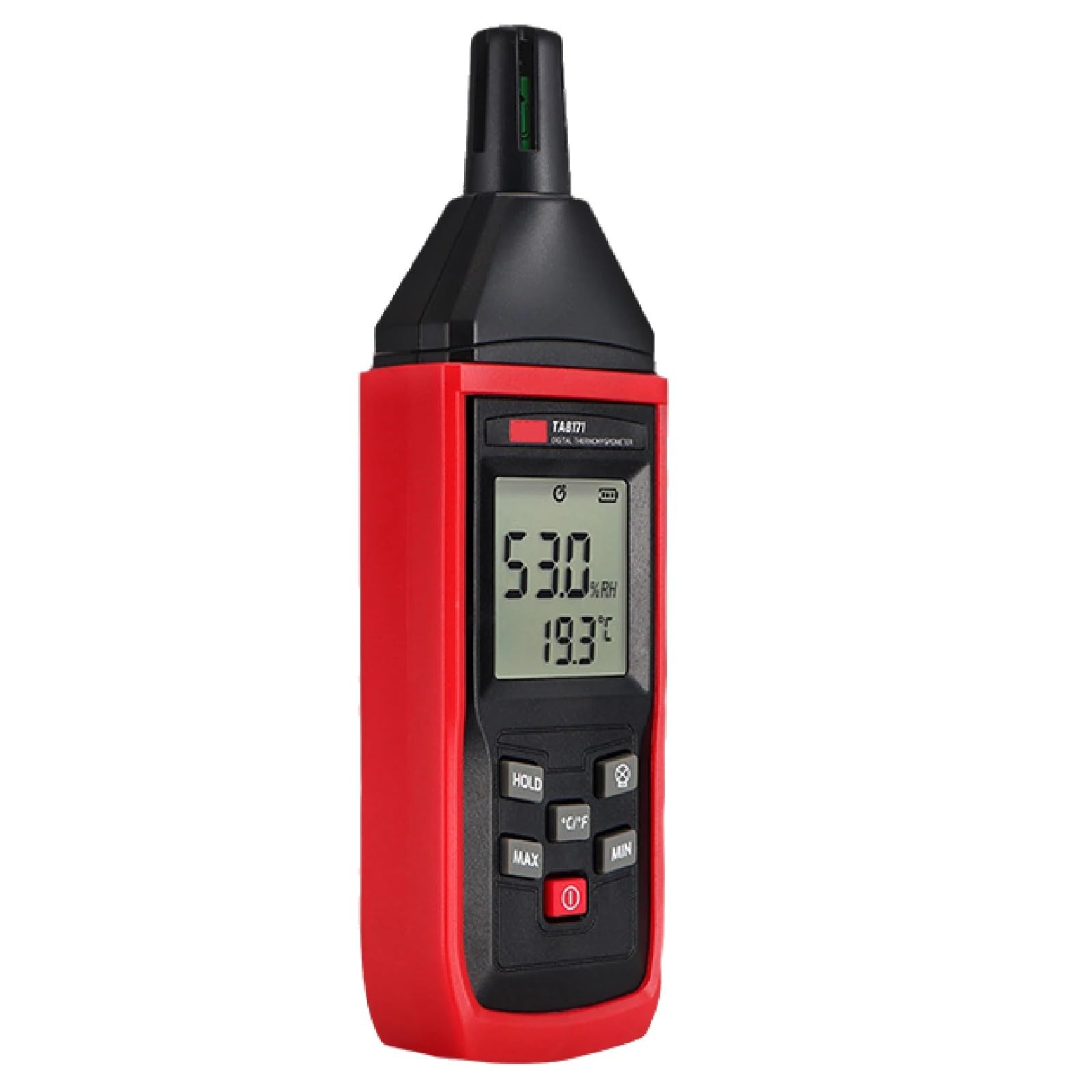 Medidor de humedad y temperatura portátil, higrómetro Digital, Sensor de punto de rocío, -10°C ~ 50°C, for laboratorio doméstico, bodega de invernadero