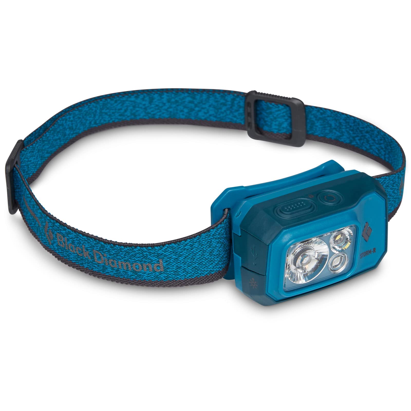 Powerfull W'Proof Headtorch Black Diamond Storm 500 Lumen Rechargeable Head Lamp