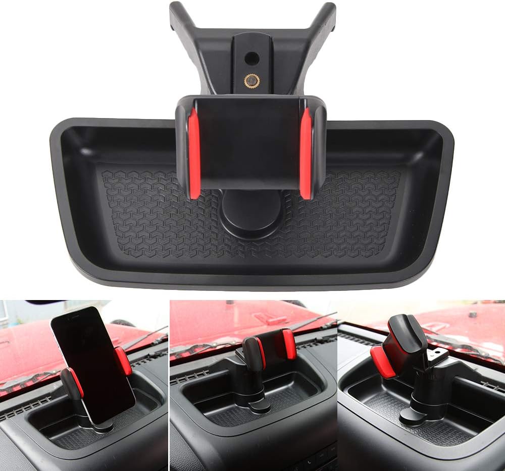 – Tomshine Cell Phone Holder Car Mount Rotatable Phone Mount for Jeep Wrangler JK 2012-2017