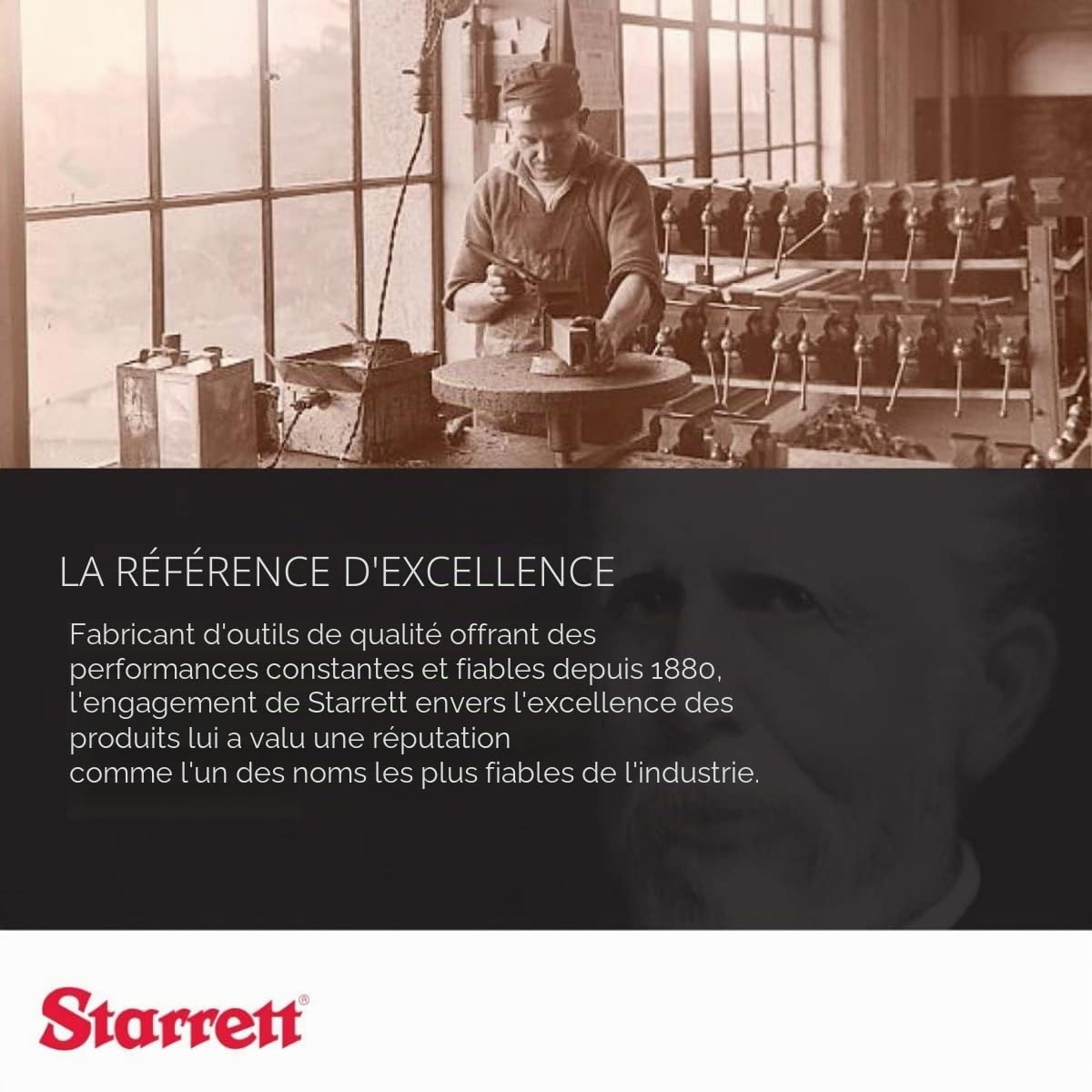 Starrett 18A 5" Automatique Centerpunch, 9-16" Diamètre