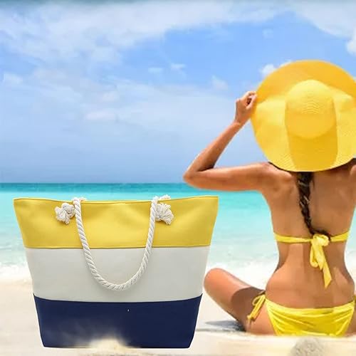 Miniatura 2 de We We Bolsas de playa de verano para mujer, bolsa grande de playa para piscina, toallas de playa, bolsas diarias para viajes y gimnasio