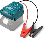 Jump Starter Adapter for DeWalt 20V MAX Battery, 12V Portable Car Jump Cables, Automotive Booster Cable Adapter, Jump Starting Dead or Weak Batteries, Engine up to 3.5 Liters (NO Battery)
