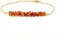 Vista 46 de Gempires Natural Chips Bar Bracelet, Energy Healing Crystals, Birthday, Gift for Her, Gemstone Jewelry 8 inch