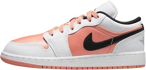 Jordan Girl's Air Jordan 1 Low (Big Kid) Light Madder