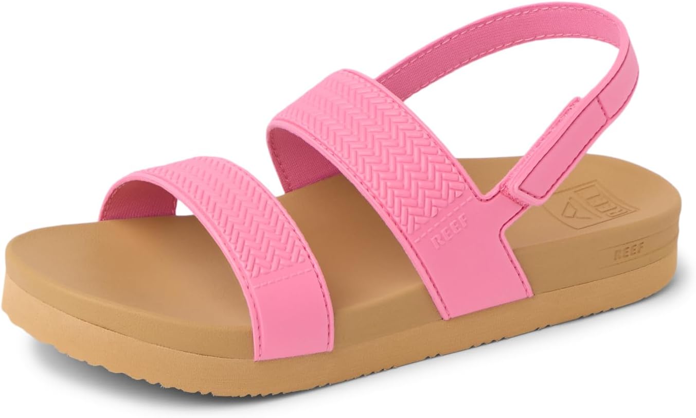REEF Girls Kids Water Vista Platform Sandal, Water Friendly, Adjustable Strap