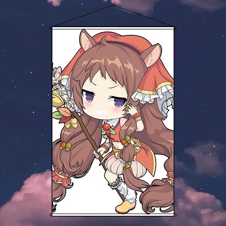 Amazon ピュアソング リン プリコネ タペストリー オーダーメイド カスタマイズ カスタム可能 掛ける絵 ポスター 巻物 漫画 アニメ ファッション萌え アニメグッズ 人気 約 約50cmx70cm B2 アニメ 萌えグッズ 通販