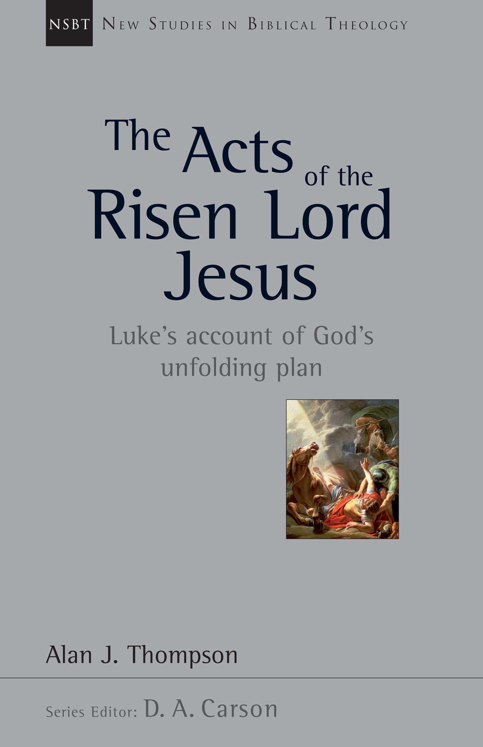 The Acts of the Risen Lord Jesus: Luke's Account of God's Unfolding Plan (Volume 27) (New Studies in Biblical Theology)