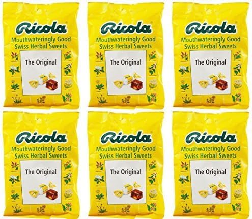 (6 PACK) - Ricola - Original Lozenges Bag | 70g | 6 PACK BUNDLE by RICOLA