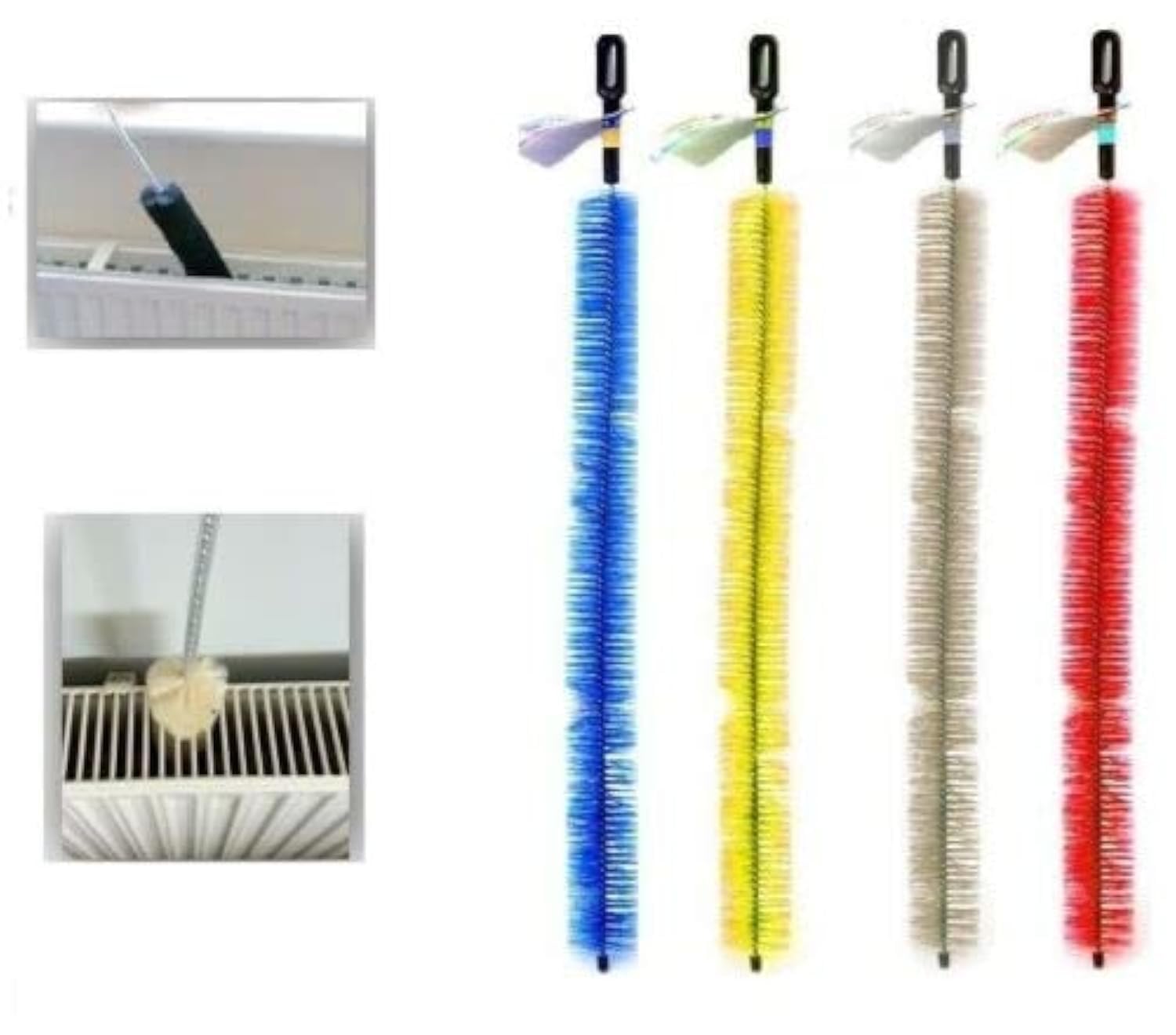 Citystores® 70cm Long Reach Flexible Radiator Brush – Heater Duster & Radiator Core Cleaner | Flexible Cleaning Tool for Dust & Lint Removal in Hard-to-Reach Areas