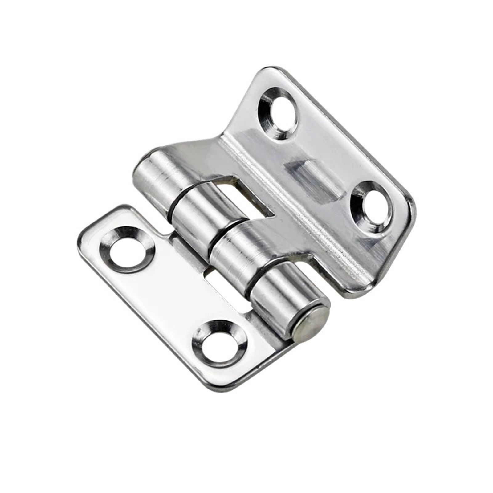 Charnière pliable angle droit en acier pour armoire et dressing