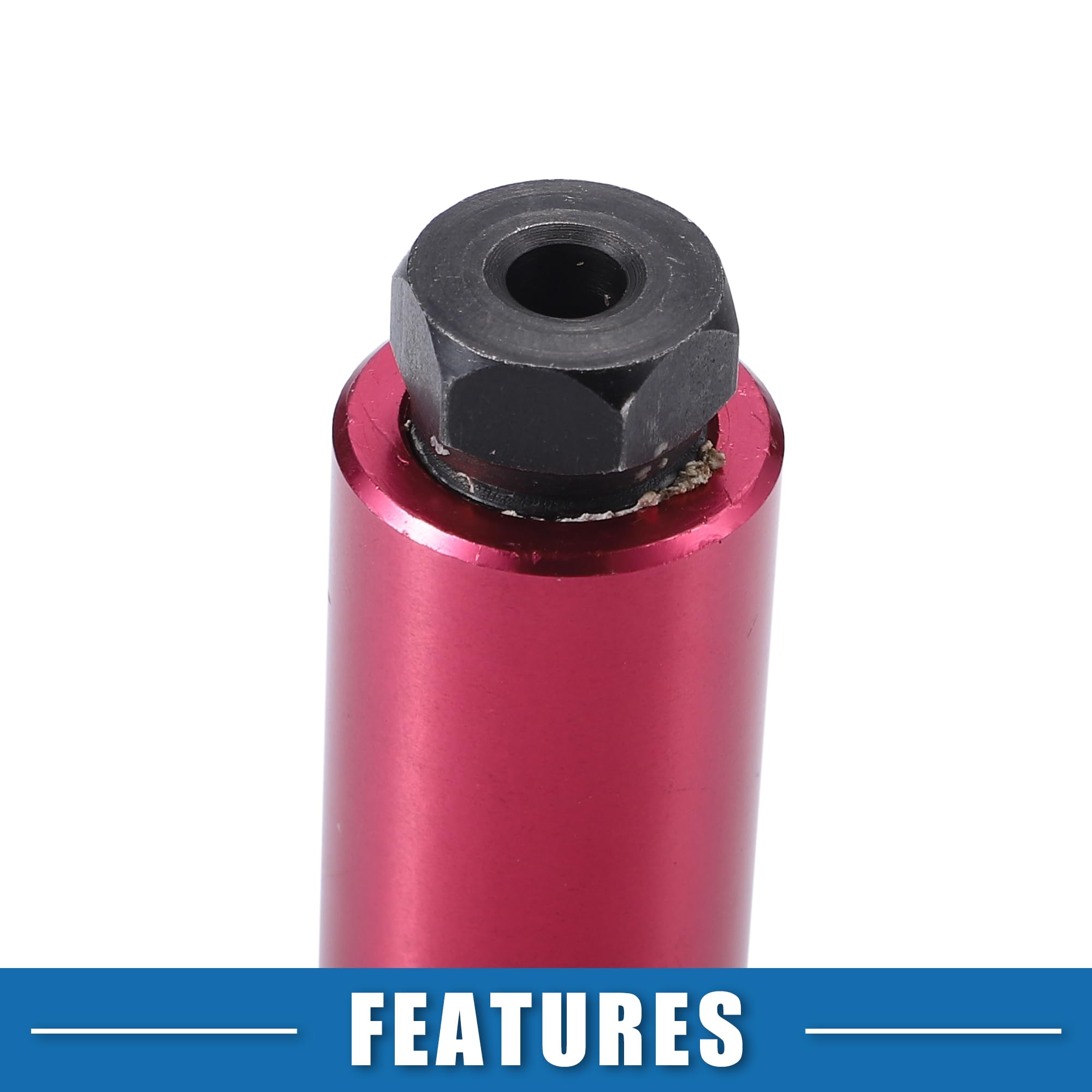 A ABSOPRO Vanne Pression Résiduelle 10LB 1pc Pour Frein Disque Fer | Couleur Rose Rouge, Taille 71x19mm, Pour Freins À Tambour, Installation Facile, Résiste À La Déformation Et Aux Fissures