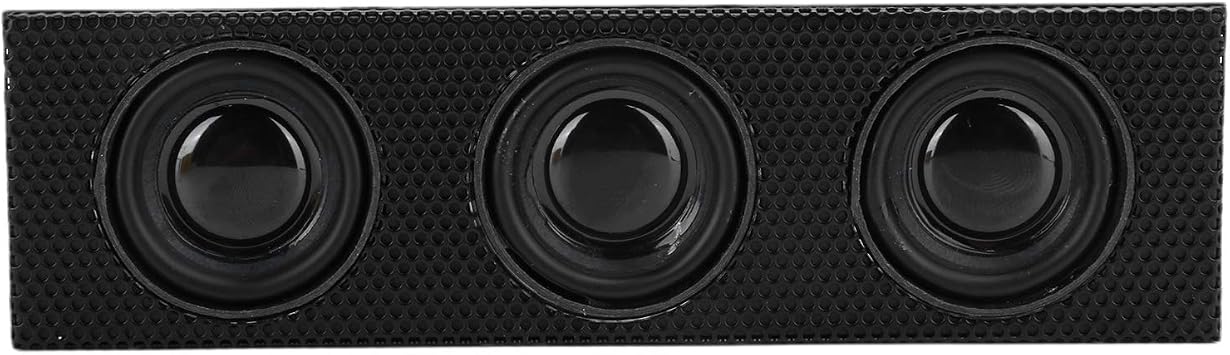 PC Media Dashboard, PC Speaker Stereo Surround Computer Case Builtin Mic Loudspeaker 5.25in Computer Case Front Bay
