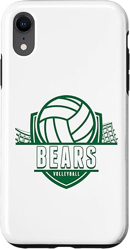 Bears Volleyball Back to School Spirit G Case for iPhone XR