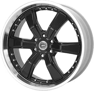 Amazon.com: American Racing Razor AR300 Gloss Black Wheel with Machined ...