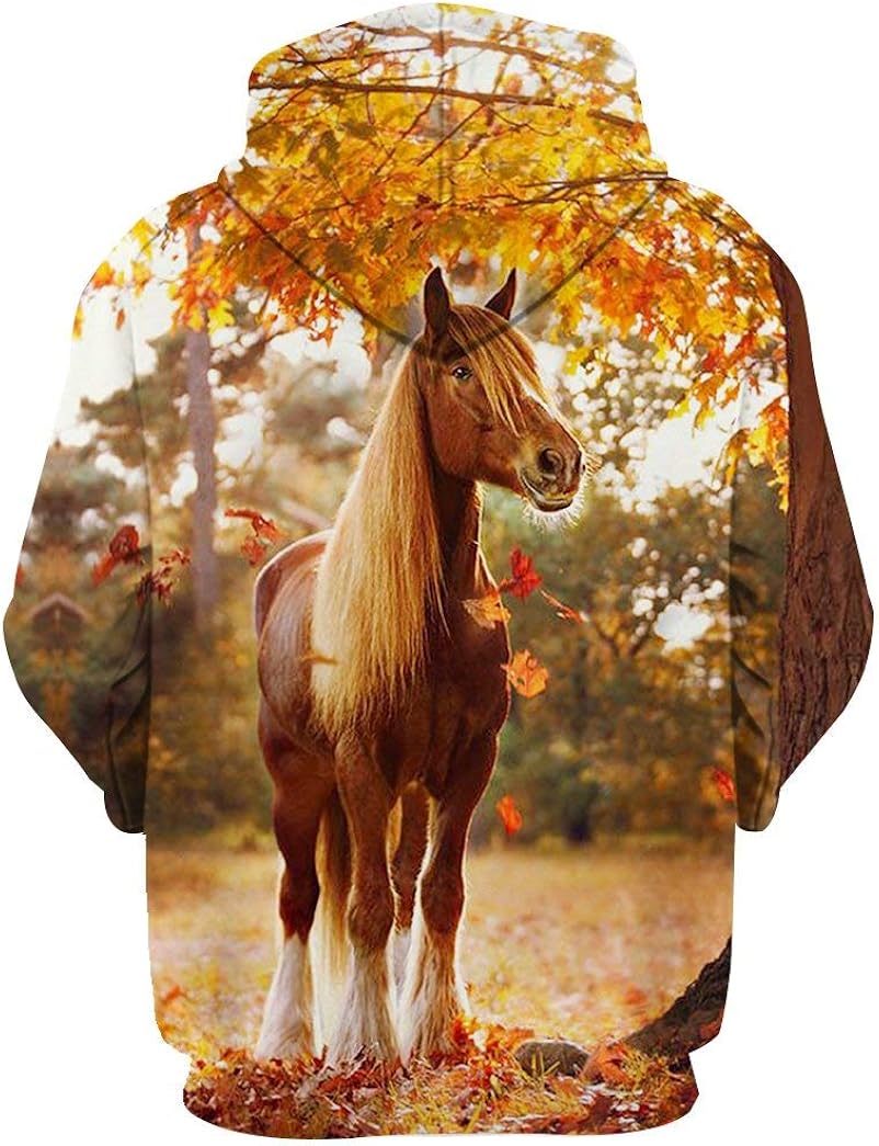 Horse hoodies for women Clearance